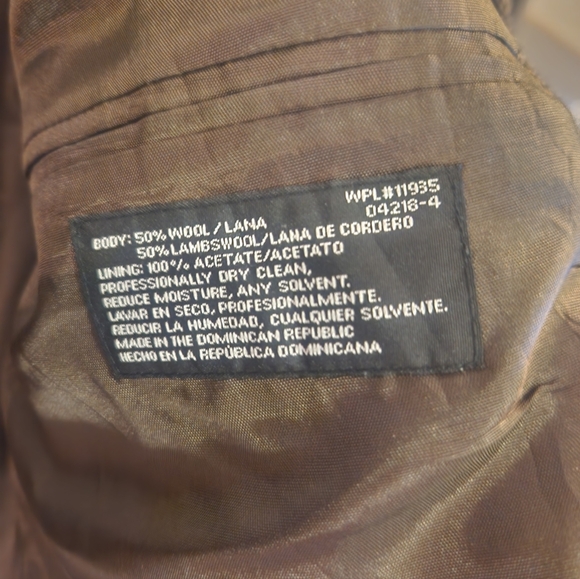 Tweed Blazer/Suit Coat 50 - Picture 4 of 5